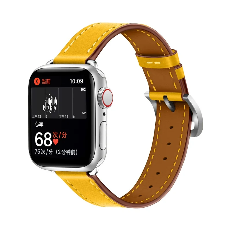 Sehr gut Apple Watch Series 7 41mm Echtes Leder armband