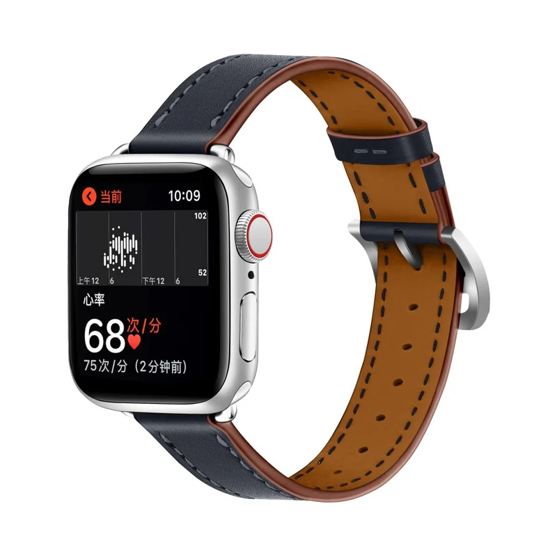 Sehr gut Apple Watch Series 7 41mm Echtes Leder armband