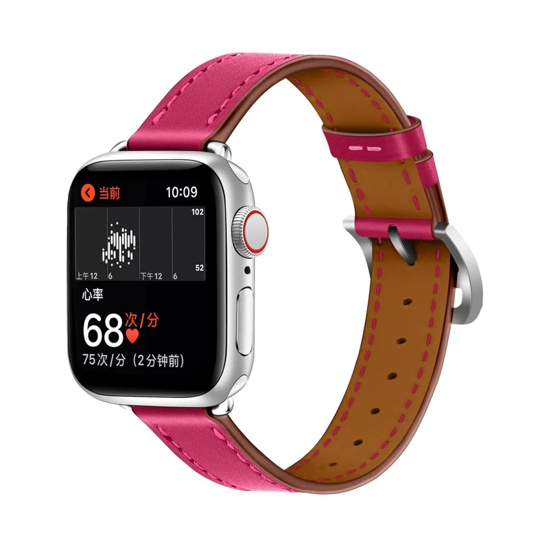 Sehr gut Apple Watch Series 7 41mm Echtes Leder armband