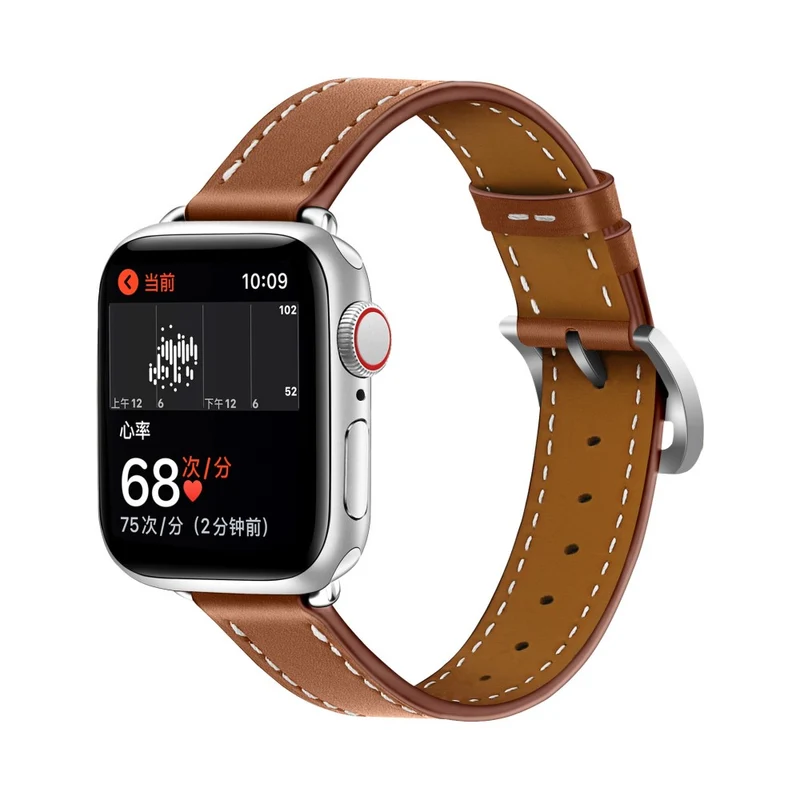 Sehr gut Apple Watch Series 7 41mm Echtes Leder armband