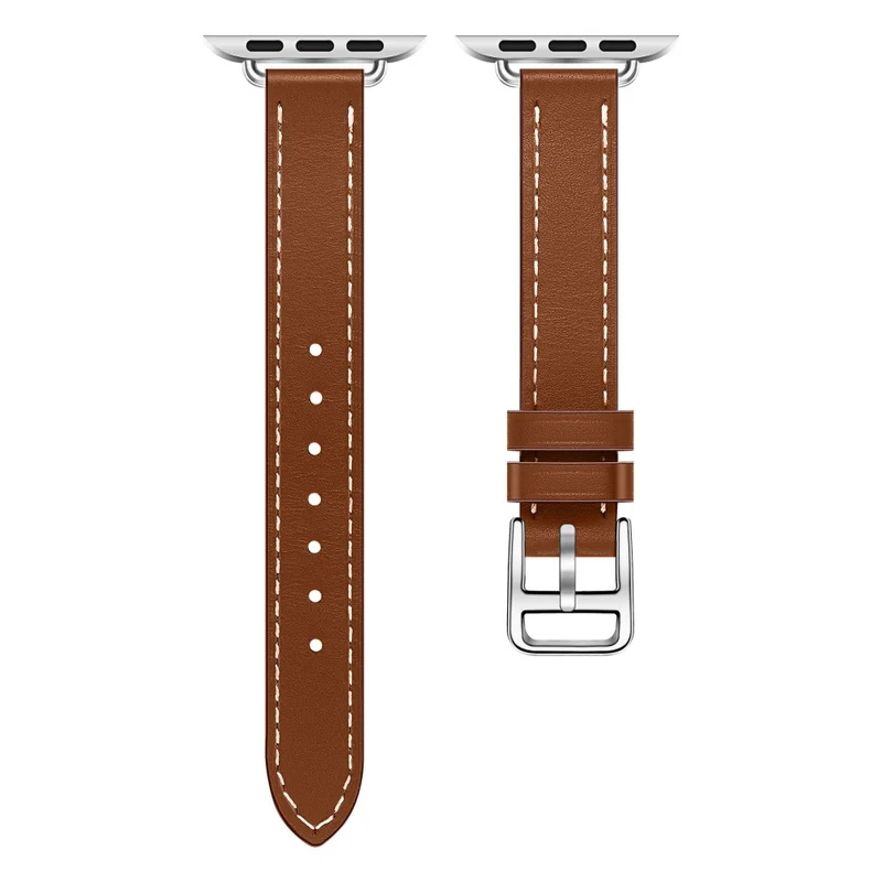 Sehr gut Apple Watch Series 7 41mm Echtes Leder armband