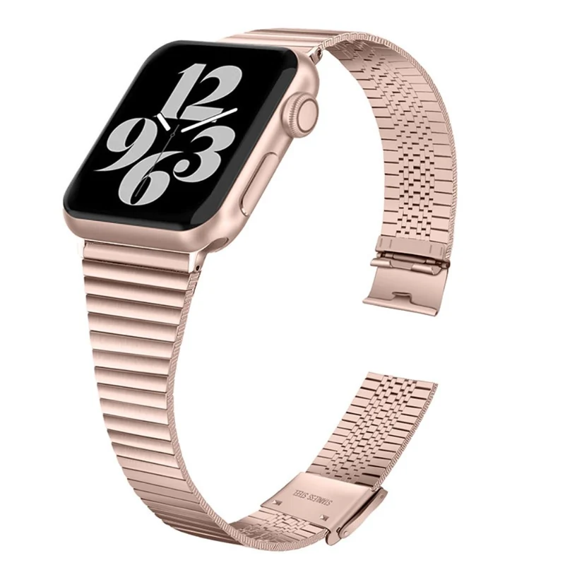 Unglaublich bequem Apple Watch Series 7 41mm Metall armband