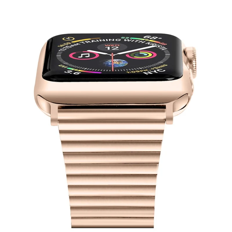 Unglaublich bequem Apple Watch Series 7 41mm Metall armband