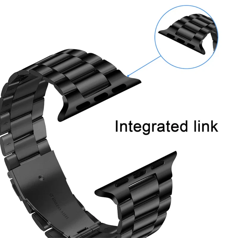 Supersauber Apple Watch Series 7 41mm Metall Armband