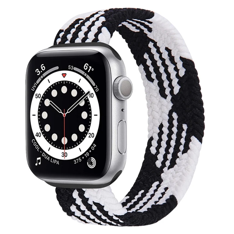 Modisch Apple Watch Series 7 41mm Textil / Nylon armband - Größe: S