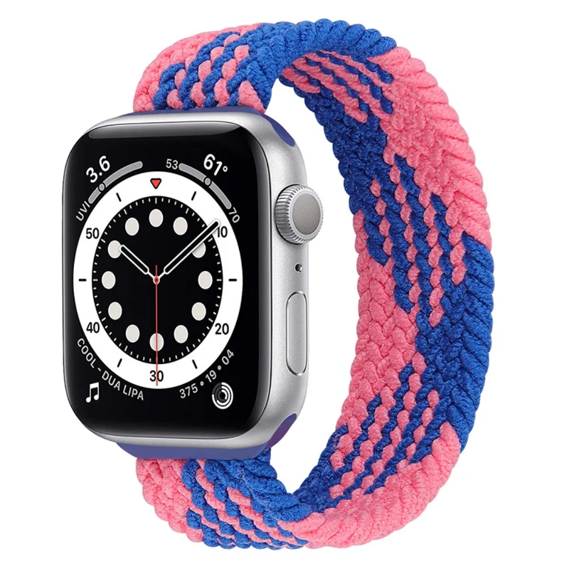 Modisch Apple Watch Series 7 41mm Textil / Nylon armband - Größe: S