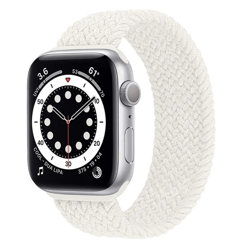 Modisch Apple Watch Series 7 41mm Textil / Nylon armband - Größe: S
