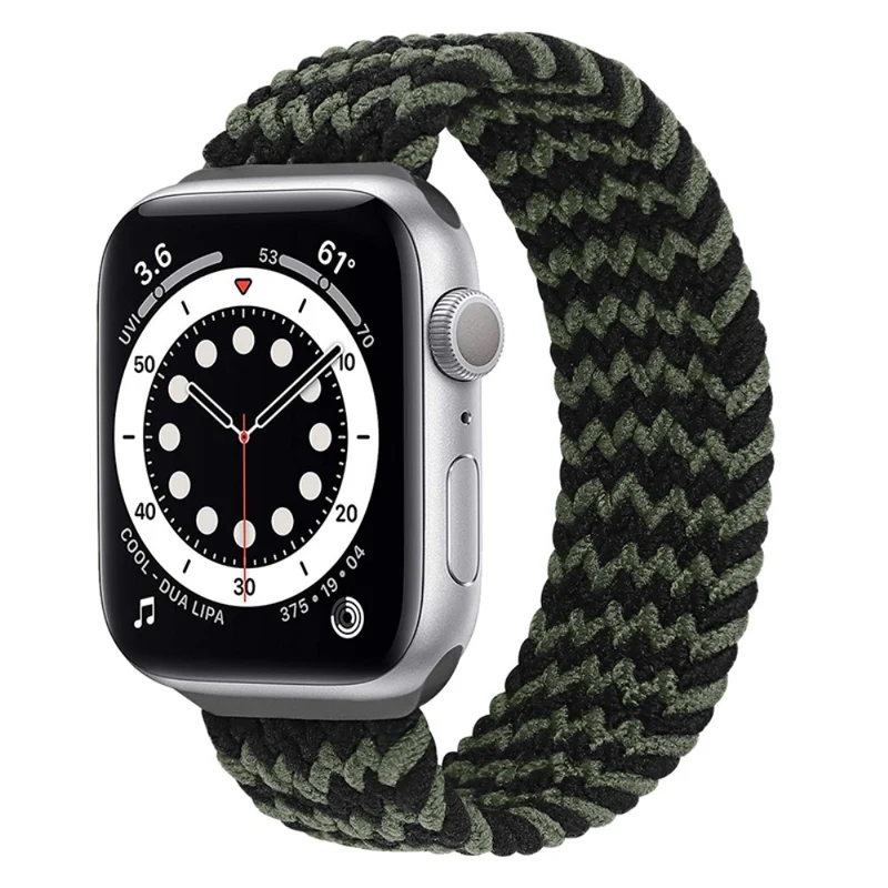 Modisch Apple Watch Series 7 41mm Textil / Nylon armband - Größe: S