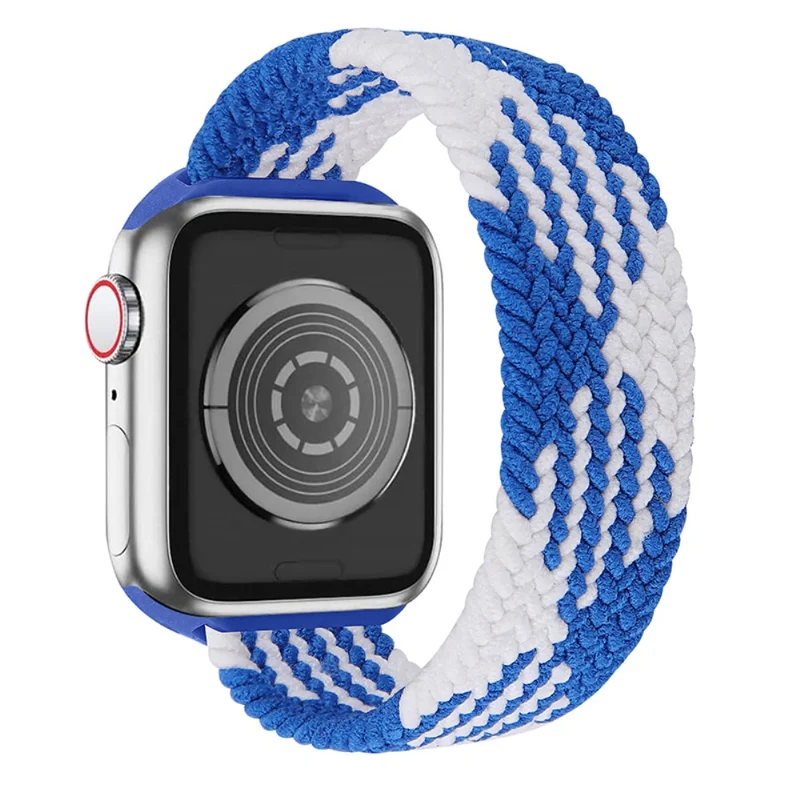 Modisch Apple Watch Series 7 41mm Textil / Nylon armband - Größe: S