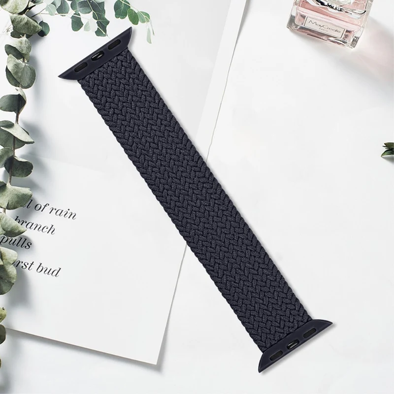 Modisch Apple Watch Series 7 41mm Textil / Nylon armband - Größe: S