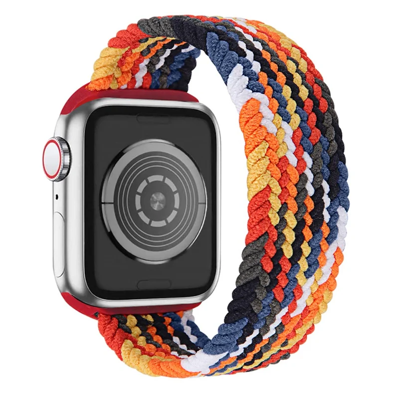 Modisch Apple Watch Series 7 41mm Textil / Nylon armband - Größe: S