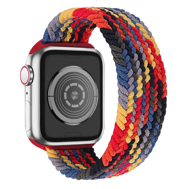 Modisch Apple Watch Series 7 41mm Textil / Nylon armband - Größe: S