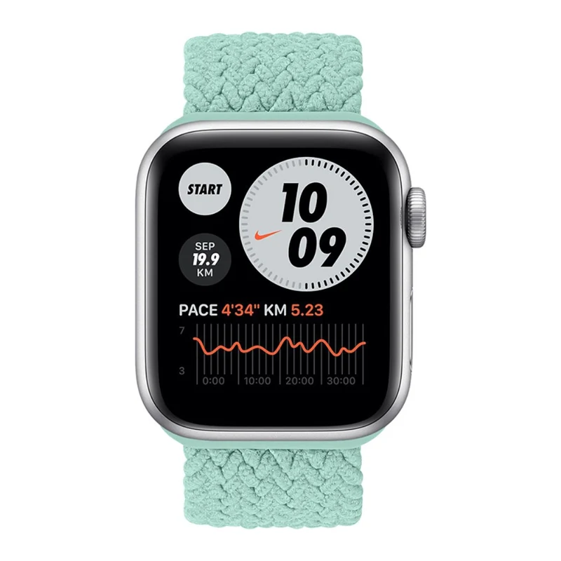 Modisch Apple Watch Series 7 41mm Textil / Nylon armband - Größe: S