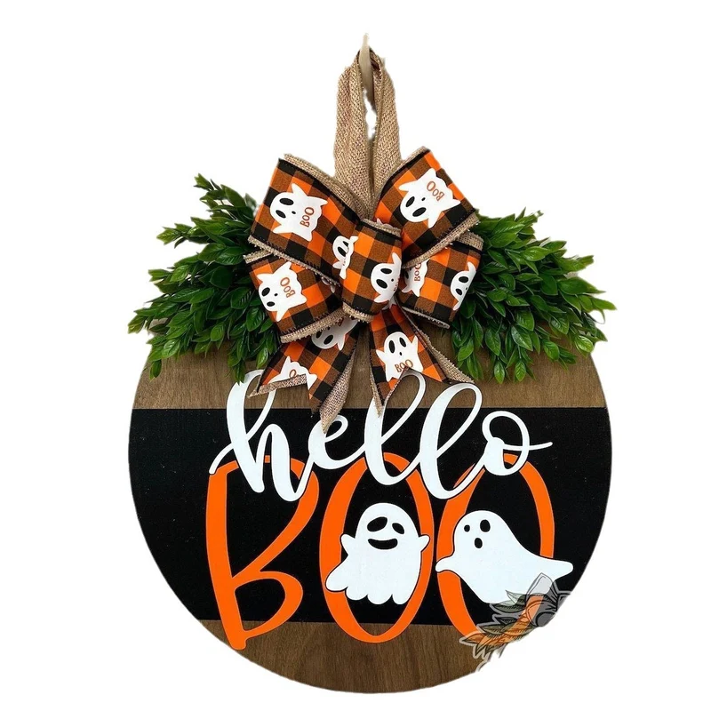 Halloween-Thema Willkommensschild