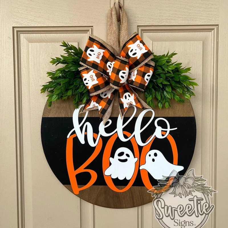 Halloween-Thema Willkommensschild