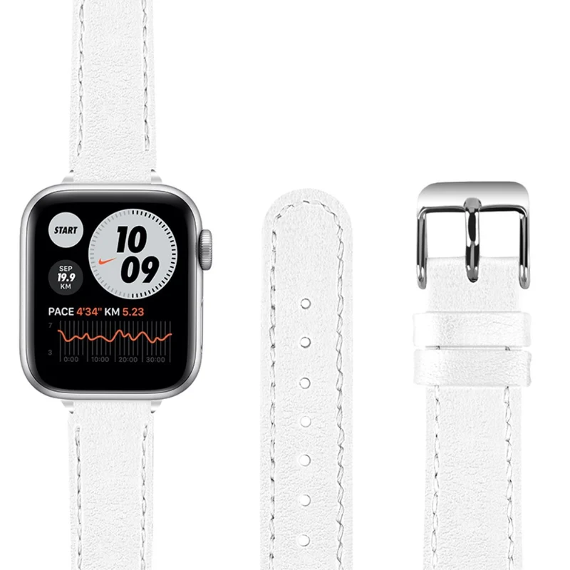 Mega süß Apple Watch Series 7 45mm Echtes Leder armband