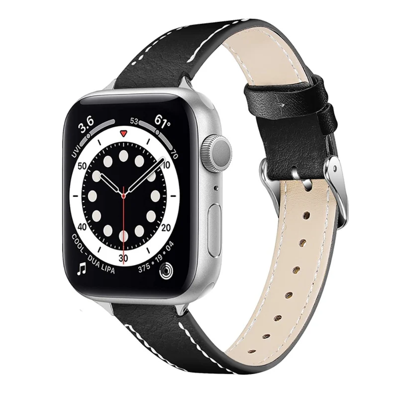 Mega süß Apple Watch Series 7 45mm Echtes Leder armband