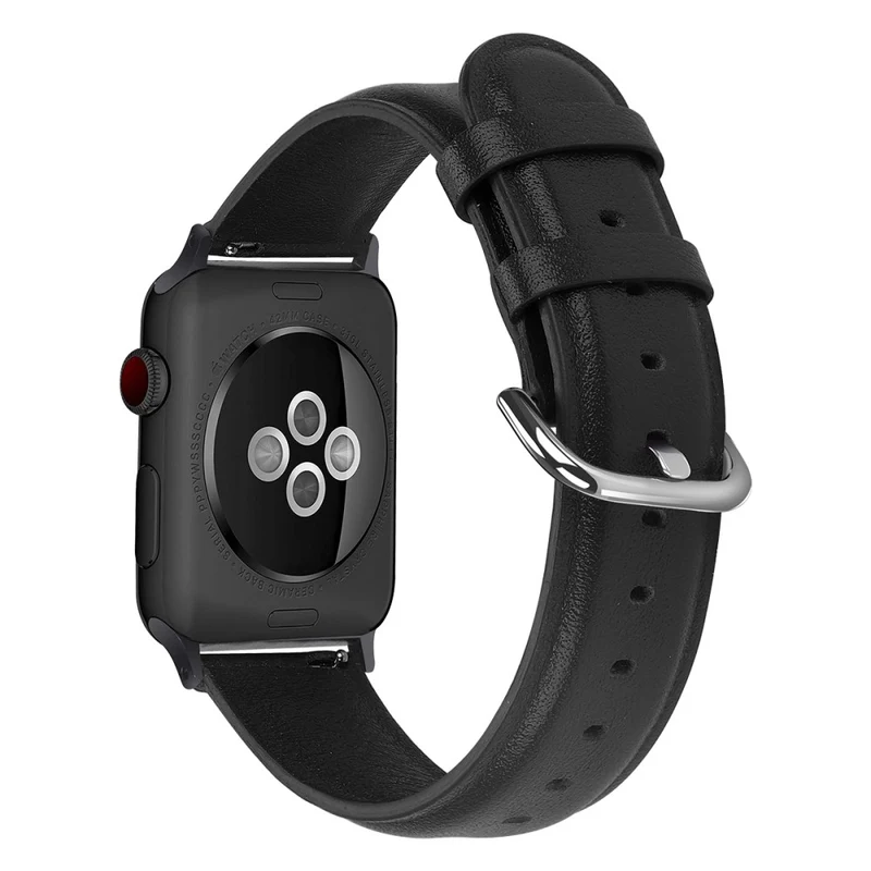 Super gut Apple Watch Series 7 45mm Echtes Leder armband