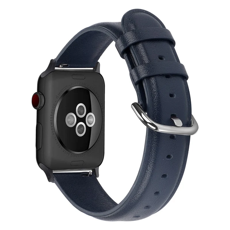 Super gut Apple Watch Series 7 45mm Echtes Leder armband