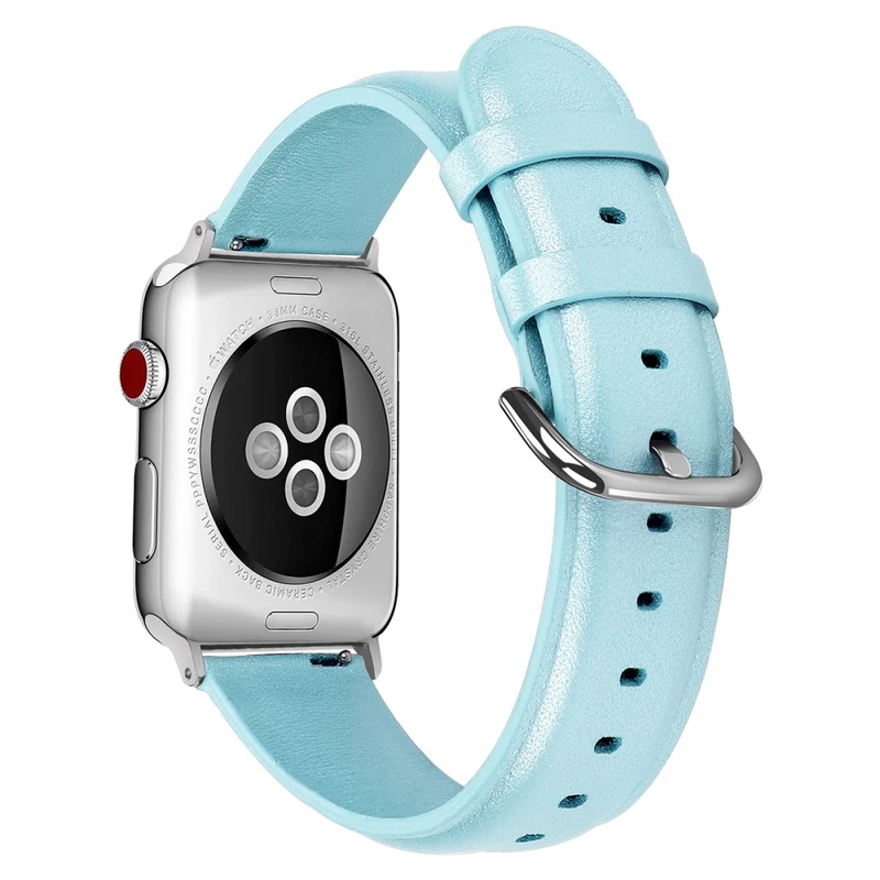 Super gut Apple Watch Series 7 45mm Echtes Leder armband