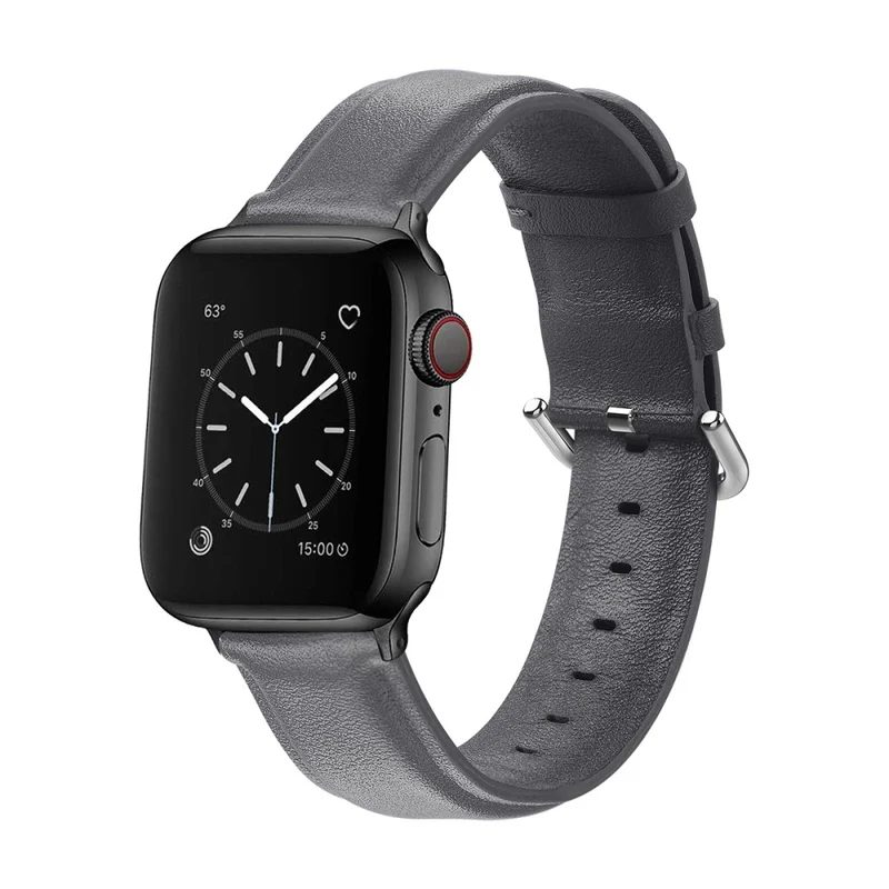 Super gut Apple Watch Series 7 45mm Echtes Leder armband
