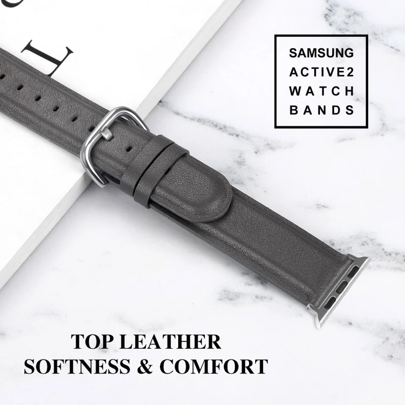 Super gut Apple Watch Series 7 45mm Echtes Leder armband