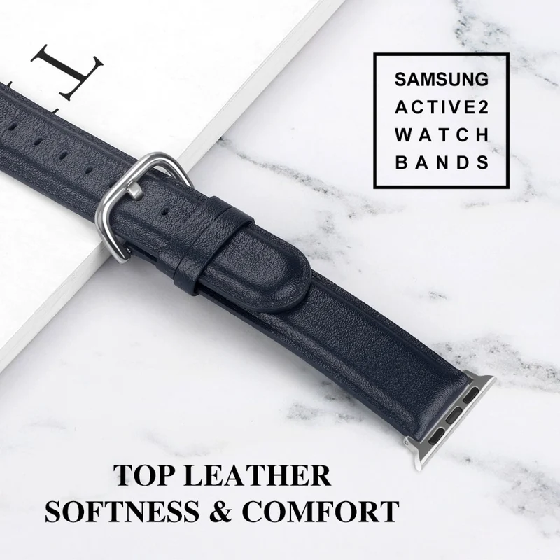 Super gut Apple Watch Series 7 45mm Echtes Leder armband