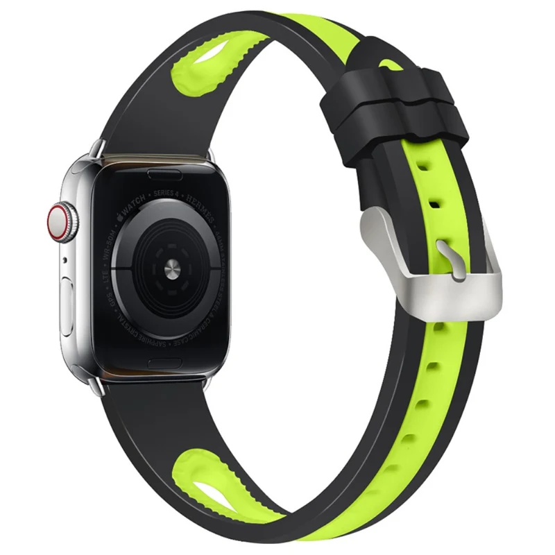 Klassisch Apple Watch Series 7 45mm Silikon / TPU armband
