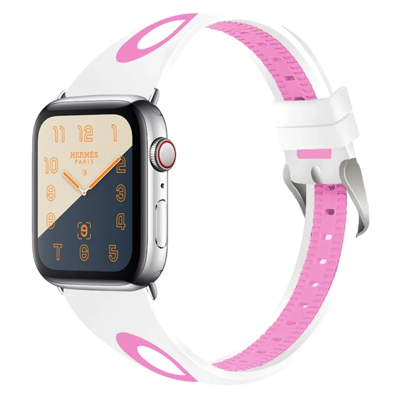 Klassisch Apple Watch Series 7 45mm Silikon / TPU armband