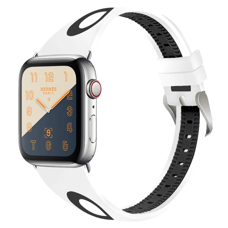 Klassisch Apple Watch Series 7 45mm Silikon / TPU armband