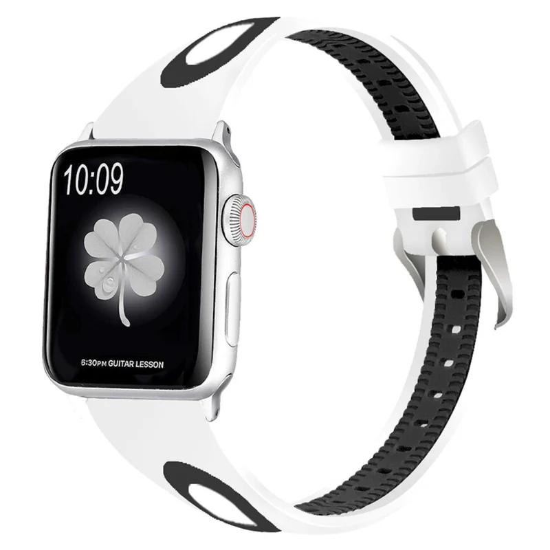 Klassisch Apple Watch Series 7 45mm Silikon / TPU armband