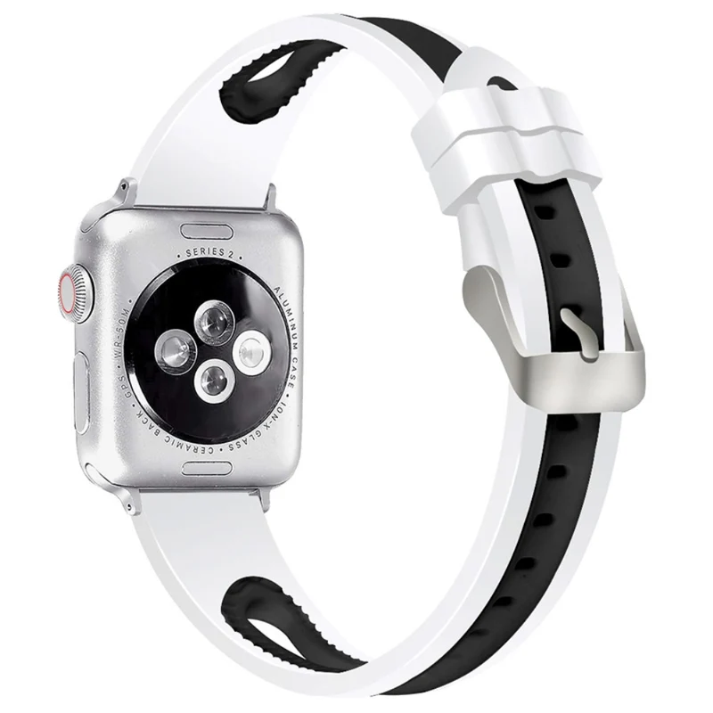 Klassisch Apple Watch Series 7 45mm Silikon / TPU armband