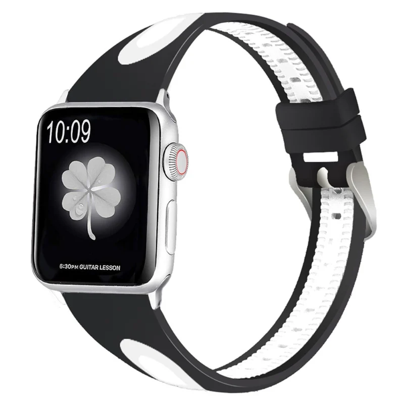 Klassisch Apple Watch Series 7 45mm Silikon / TPU armband