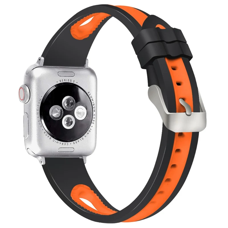 Klassisch Apple Watch Series 7 45mm Silikon / TPU armband