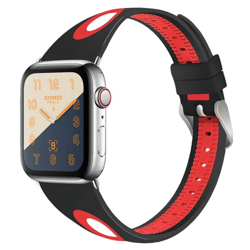 Klassisch Apple Watch Series 7 45mm Silikon / TPU armband
