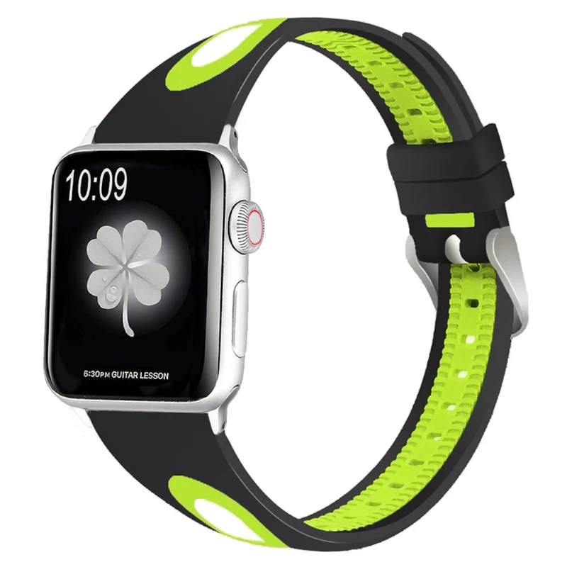 Klassisch Apple Watch Series 7 45mm Silikon / TPU armband