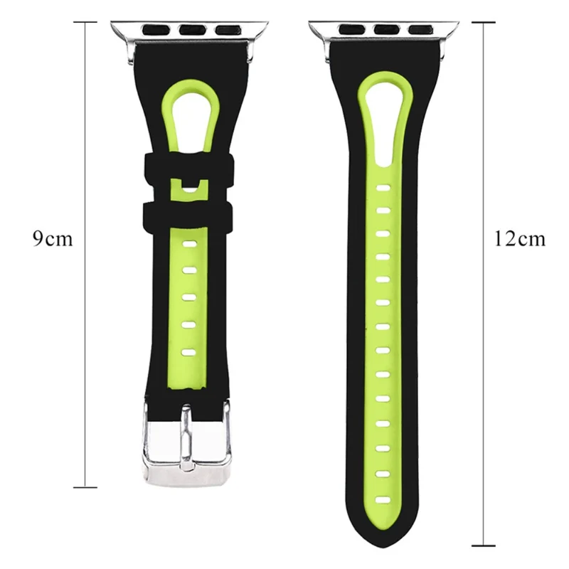 Klassisch Apple Watch Series 7 45mm Silikon / TPU armband