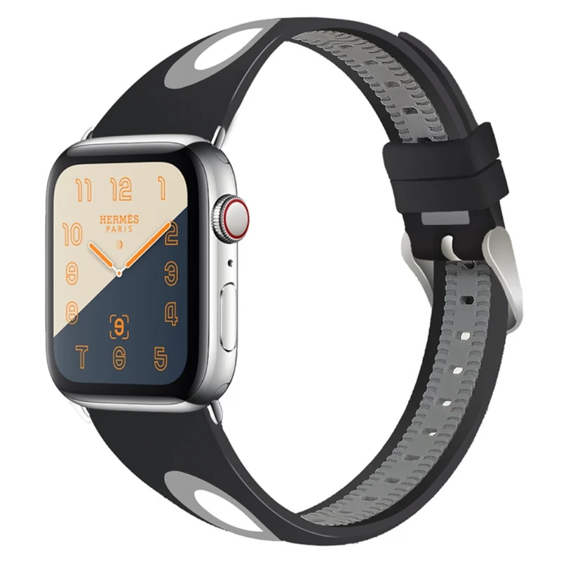 Klassisch Apple Watch Series 7 45mm Silikon / TPU armband