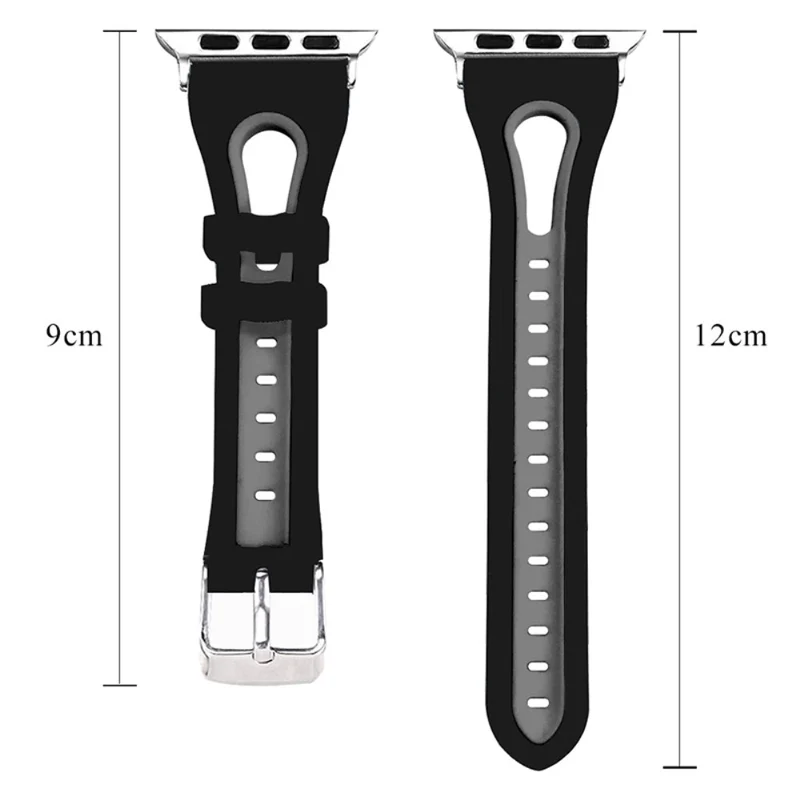 Klassisch Apple Watch Series 7 45mm Silikon / TPU armband