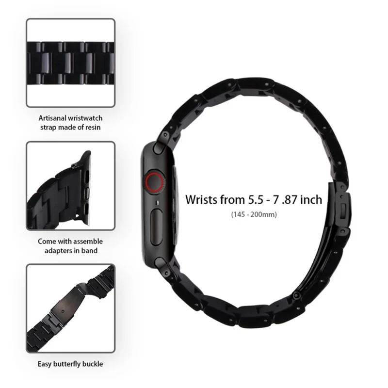 Großartig Apple Watch Series 1-3 42mm Silikon / TPU armband