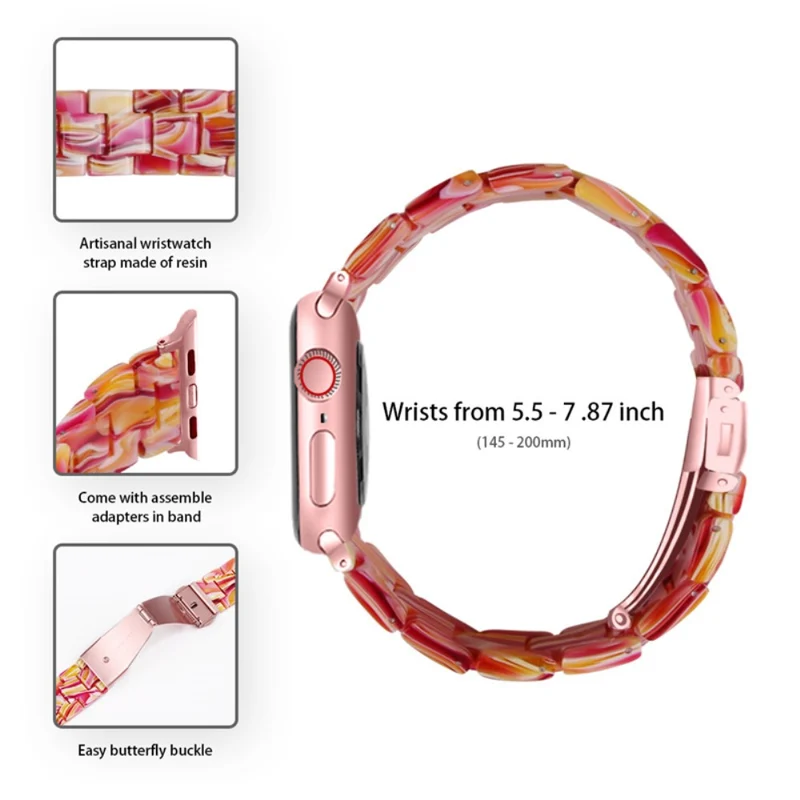 Großartig Apple Watch Series 1-3 42mm Silikon / TPU armband