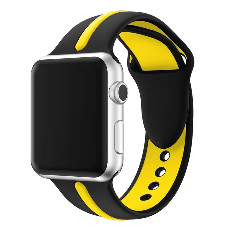 Großartig Apple Watch Series 1-3 42mm Silikon / TPU armband