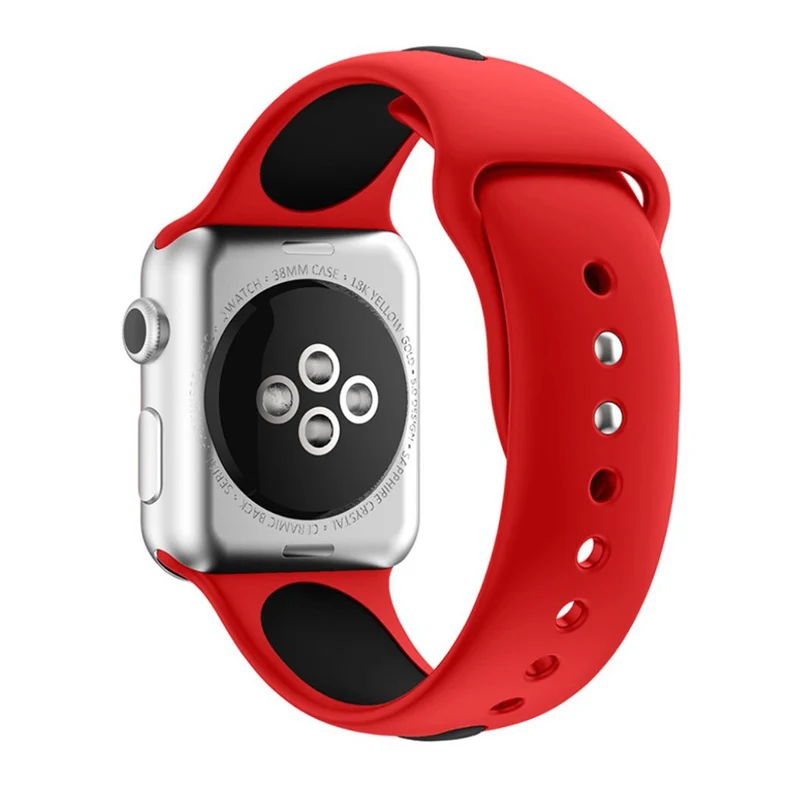 Großartig Apple Watch Series 1-3 42mm Silikon / TPU armband