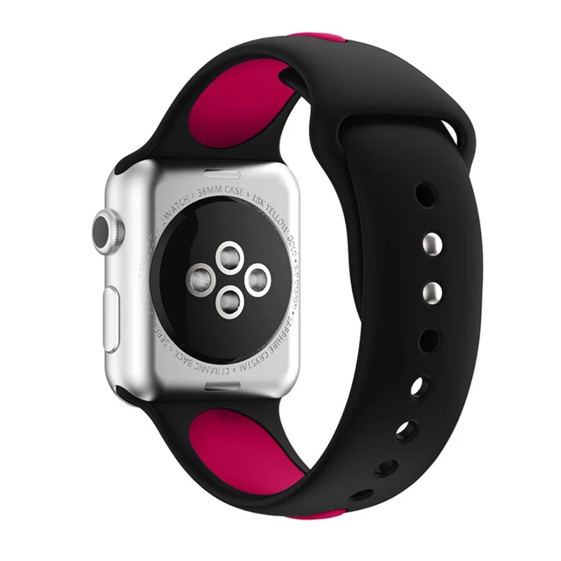 Großartig Apple Watch Series 1-3 42mm Silikon / TPU armband