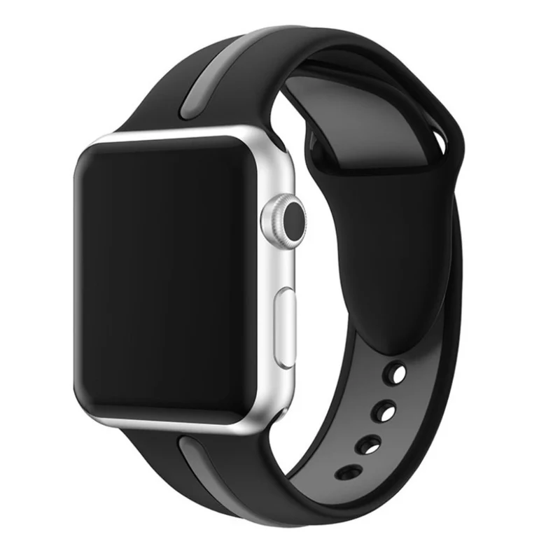 Großartig Apple Watch Series 1-3 42mm Silikon / TPU armband