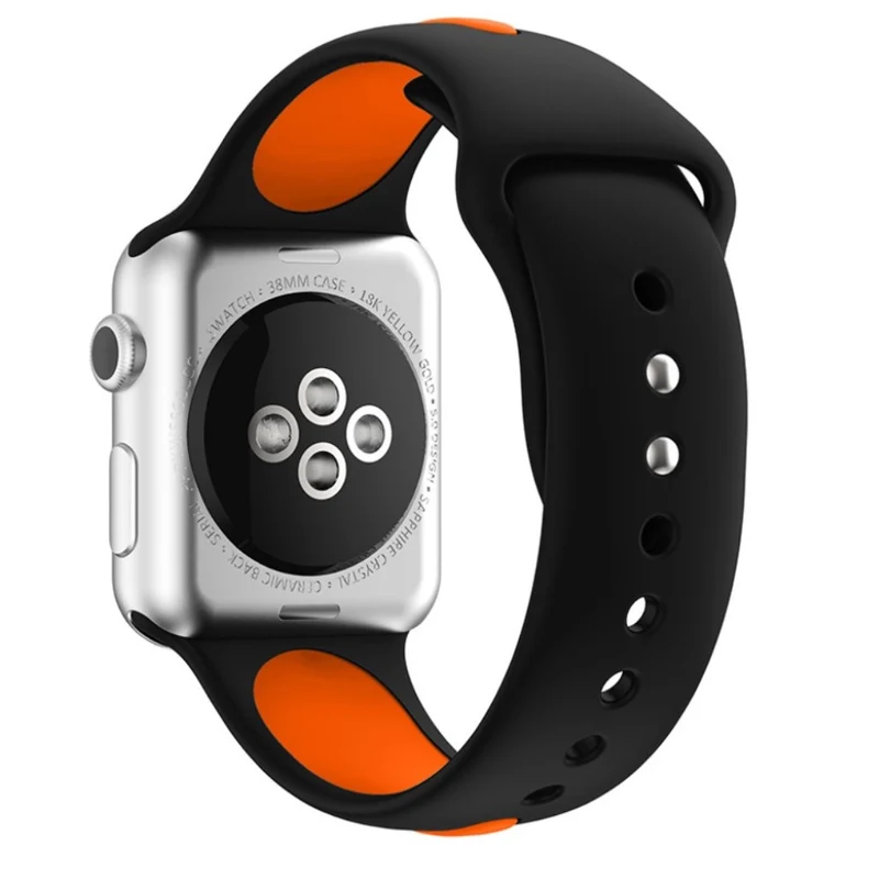 Großartig Apple Watch Series 1-3 42mm Silikon / TPU armband