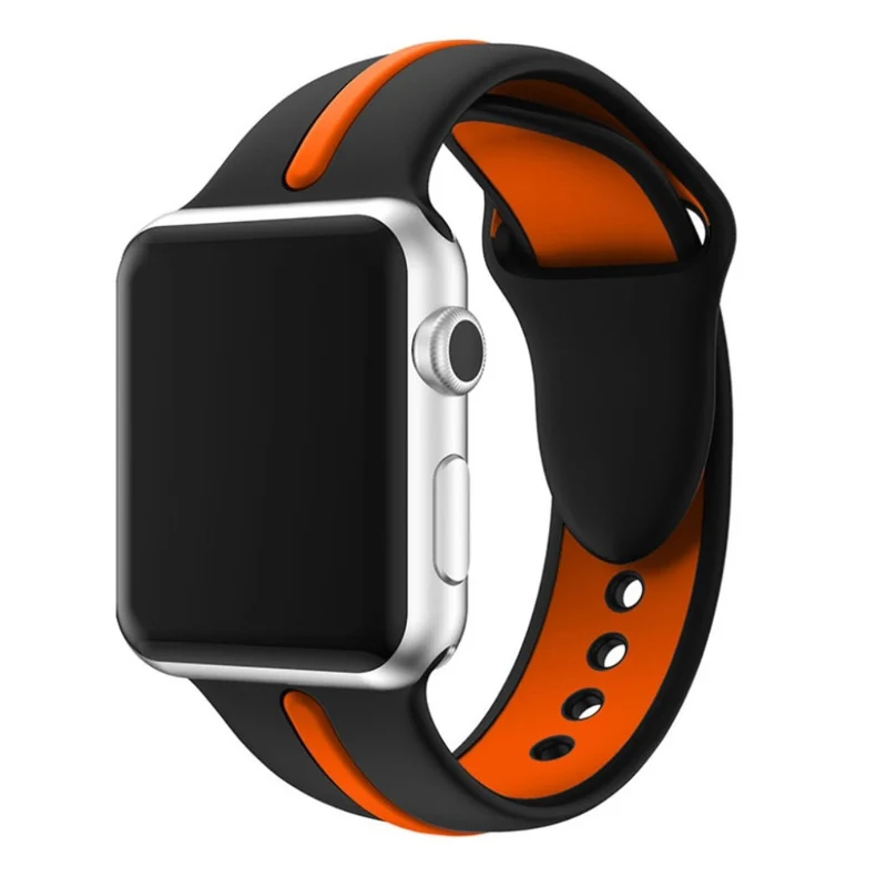 Großartig Apple Watch Series 1-3 42mm Silikon / TPU armband