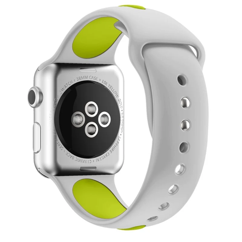 Großartig Apple Watch Series 1-3 42mm Silikon / TPU armband