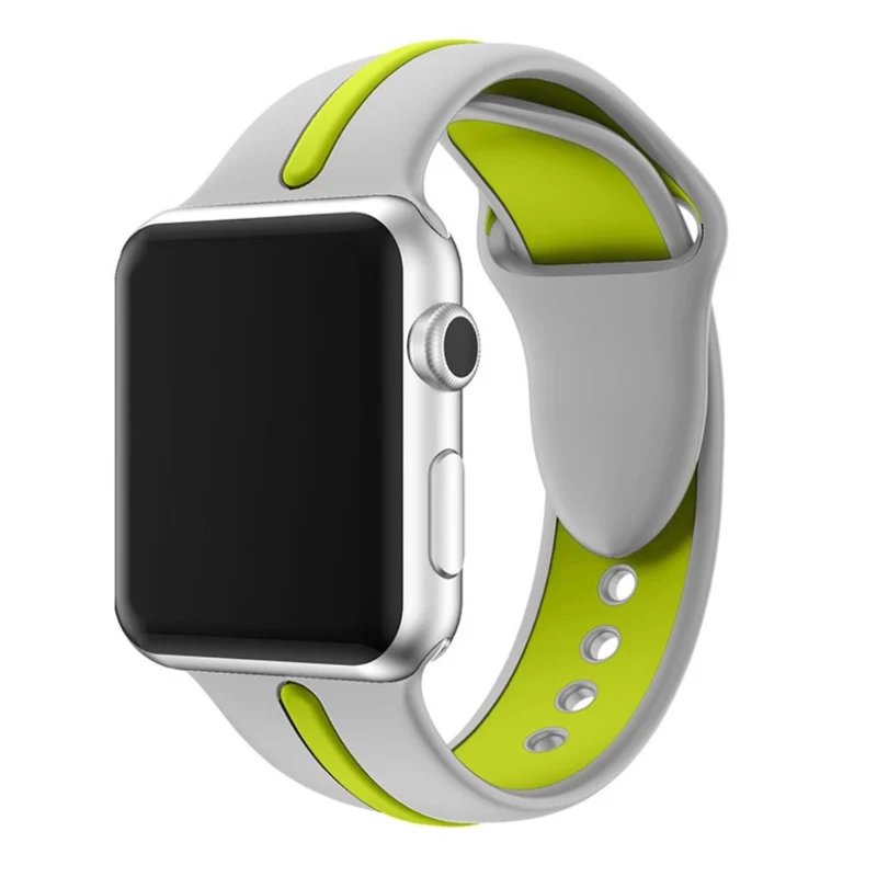Großartig Apple Watch Series 1-3 42mm Silikon / TPU armband