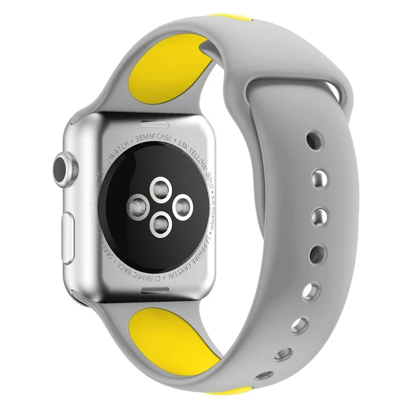 Großartig Apple Watch Series 1-3 42mm Silikon / TPU armband